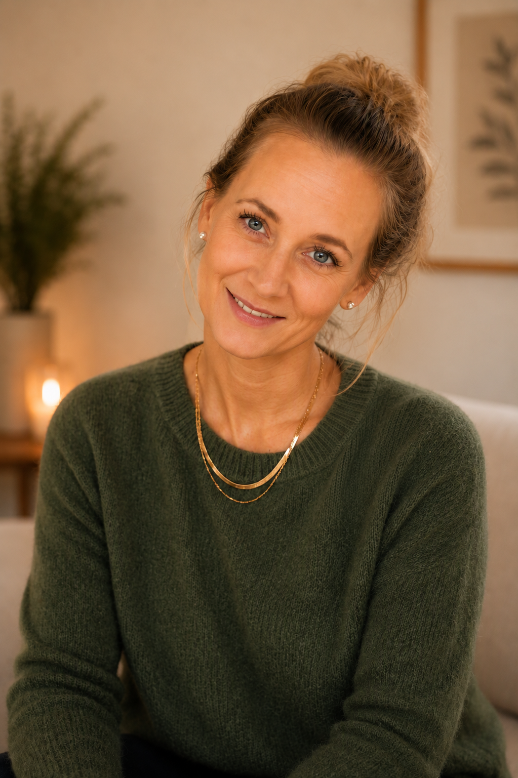 Portræt af Shannon, psykoterapeut